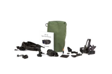 Image of Bering Optics GT-14 1.0x22 Tactical NV Monocular Kit, Gen 3+ Unfilmed, Black, BE34122