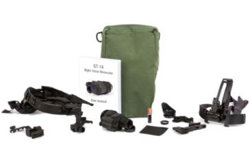 Image of Bering Optics GT-14 1.0x22 Tactical NV Monocular Kit, Photonis Gen2+ , Black, BE24122