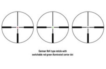 Image of Bering Optics Hunting Series 1-4x24 Telescopic Rifle Scope, Black, BE55424