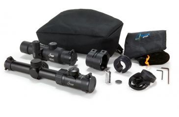 Image of Bering Optics Hunting Series 1-4x24 Telescopic Rifle Scope, Black, BE55424