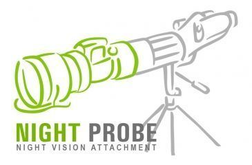 Image of Bering Optics Night Probe Gen 2-Plus Night Vision Attachment, Black, 10.4x3.2x3.2, Fits 42-58mm Obj. Lenses BE26040