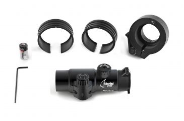 Image of Bering Optics Night Probe Mini B and W Clip-on NV Attachment, White Phosphor Gen 3, Unfilmed W/ Clip-on Mounting System for 30-56mm Objective Lenses, Black, BE36142W