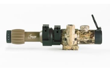 Image of Bering Optics Night Probe Mini B and W Clip-on NV Attachment, White Phosphor Gen 3, Unfilmed W/ Clip-on Mounting System for 30-56mm Objective Lenses, Black, BE36142W