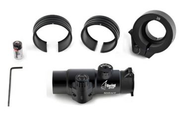 Image of Bering Optics Night Probe Mini Gen 2+ Clip-on Night Vision Attachment, w/ Clip-on for 30-560mm Lenses, Black BE26142