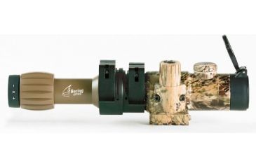 Image of Bering Optics Night Probe Mini Gen 3 Clip-on Night Vision Attachment, w/ Clip-on for 24-40mm Lenses, Black BE36141