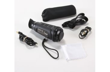 Image of Bering Optics Prodigy 348 1.0x25 Thermal Monocular W/2x-4x Digital Zoom and Wi-Fi , 348x256, Black, BE43125
