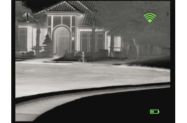 Image of Bering Optics Prodigy 348 1.0x25 Thermal Monocular W/2x-4x Digital Zoom and Wi-Fi , 348x256, Black, BE43125