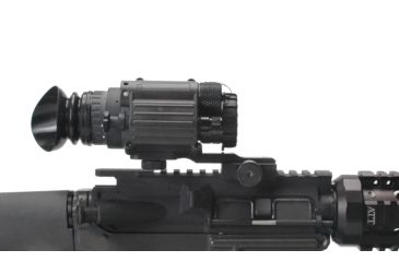 Image of Bering Optics PVS-14BE Elite Night Vision Monocular Kit, MIL SPEC White Phosphor, Gen 3+, Unfilmed w/Manual Gain, Black BE73140MGUW