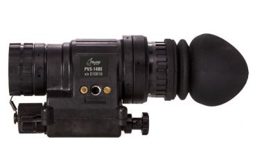 Image of Bering Optics PVS-14BE Gen 2+ Night Vision Monocular w/out Manual Gain, Black BE72140