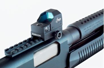 Image of Bering Optics Rubicon Pro Waterproof Reflex Red Dot Sight W/Front Control Button, Black, BE50005