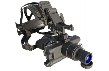 Image of Bering Optics Stryker 1.0x24 Gen 2+ NV Goggles w/ Universal Head Gear, Black, 7.2inx5.2inx2.3in BE25125