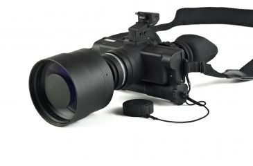 Image of Bering Optics Stryker 1.0x24 Gen 2+ NV Goggles w/ Universal Head Gear, Black, 7.2inx5.2inx2.3in BE25125