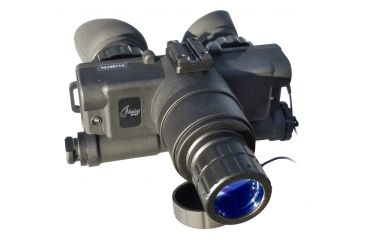 Image of Bering Optics Stryker 1.0x24 Gen 2+ NV Goggles w/ Universal Head Gear, Black, 7.2inx5.2inx2.3in BE25125