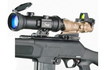 Image of Bering Optics Tactical Side Mount for Night Probe Mini NV Attachment, Black BE80411