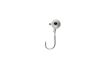 Image of Berkley Essentials Round Ball Jigs, Hook Size 2/0, Tackle Size 1/4oz / 7g, White, BRBJ14-WH