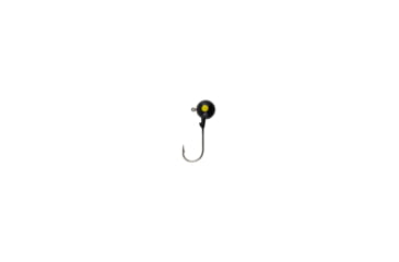 Image of Berkley Essentials Round Ball Jigs, Hook Size 6, Tackle Size 1/32oz / 0.9g, Black, BRBJ132-BL