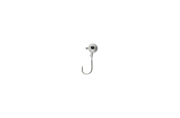 Image of Berkley Essentials Round Ball Jigs, Hook Size 6, Tackle Size 1/32oz / 0.9g, White, BRBJ132-WH