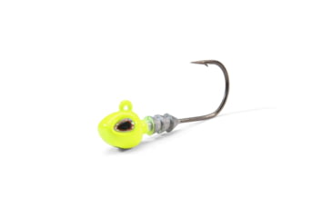 Image of Berkley Fusion19 Hybrid Jighead, 1/8 oz, 1/0, Chartreuse, 1571515