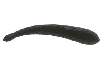 Image of Berkley Gulp Leech Soft Bait, 1in, 12 Pack, Black, 1206384