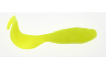 Image of Berkley Gulp! Minnow Grub Soft Bait, 2in, Chartreuse, 1092936