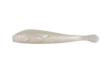 Image of Berkley Gulp! Saltwater Mud Minnow/Croaker Soft Bait, 4in, Pearl White, 1203223