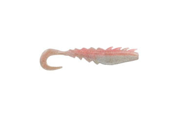 Image of Berkley Gulp! Saltwater Nemesis Prawn Curl Tail Soft Bait, 5in, 4 Pack, Flamingo Chrome, 1637573