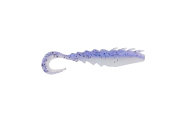 Image of Berkley Gulp! Saltwater Nemesis Prawn Curl Tail Soft Bait, 5in, 4 Pack, Violet Haze Fleck, 1637574