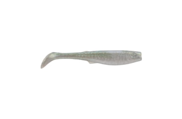 Image of Berkley Gulp! Saltwater Paddleshad Soft Bait Lures, 3in, 5 Pack, Green Chrome, 1573119