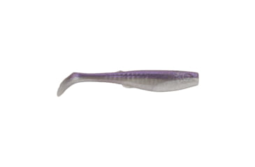 Image of Berkley Gulp! Saltwater Paddleshad Soft Bait Lures, 4in, 4 Pack, Purple Chrome, 1573126