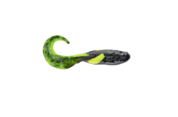 Image of Berkley Gulp! Saltwater Swimming Mullet Soft Bait, 4in, 10 Pack, Black Chartreuse Fuze, 1521183