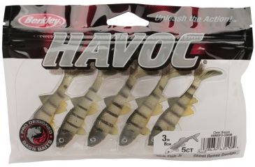 Image of Berkley Havoc Sick Fish Bait, 3in., Clear Bream 178374