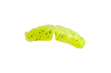 Image of Berkley PowerBait Action Waxies Soft Bait, 3/4in / 2cm, Chartreuse Shad, PBHHA.75-CS