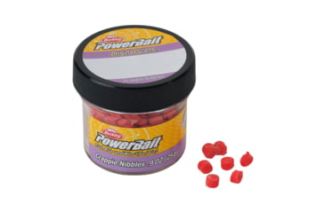 Image of Berkley PowerBait Crappie Nibbles, Fluorescent Red, 1620411