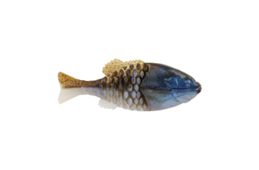 Image of Berkley PowerBait Gilly Soft Bait, IKEs Green Pumpkin Blue Flash, 90, 1546058