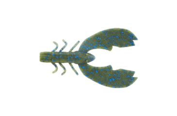 Image of Berkley PowerBait MaxScent Chigger Craw Soft Bait, 3in, 8 Pack, Okeechobee Craw, 1520651