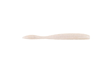 Image of Berkley PowerBait MaxScent Flat Worm, 3.6in, 10 Pack, White Pearl, 1482228