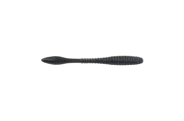 Image of Berkley PowerBait MaxScent Flat Worm, 4.5in, 8 Pack, Black Shiner, 1520706