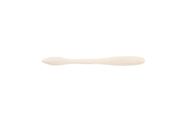 Image of Berkley PowerBait MaxScent Flat Worm, 4.5in, 8 Pack, White Pearl, 1520714