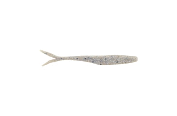Image of Berkley PowerBait MaxScent Flatnose Minnow Soft Bait, 4in, 10 Pack, Blue Pearl Black Hologram, 1436770