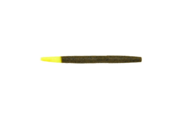 Image of Berkley PowerBait Maxscent The General Soft Bait, 4in, 10 Pack, Green Pumpkin/Chartreuse, 1520715