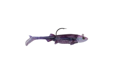 Image of Berkley PowerBait Minnotator Soft Bait, 2in, 2 Pack, Purple Shiner, 1624252