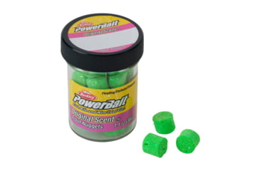 Image of Berkley PowerBait Power Nuggets, Spring Green Glitter, 1620409