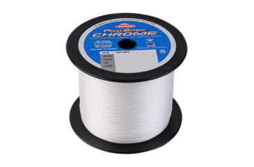 Image of Berkley ProSpec Chrome Premium Saltwater Braid Superline, 0.014in/0.35mm, 50lb/22.6kg, 2500yd/2286m, 12lb, Cabo White, PSCBBK50-WT