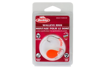 Image of Berkley Walleye Rig - Colorado, Orange Chartreuse, 3, 1323000