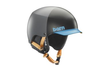 Image of Bern Baker Helmet-Grey/Blue-S/M