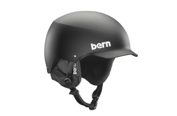 Image of Bern Baker Helmet-Matte Black w/ 8 Tracks Audio-S/M