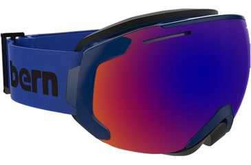 Image of Bern Jackson Goggles - Men's-Navy Blue-Blue/Purple Mirror