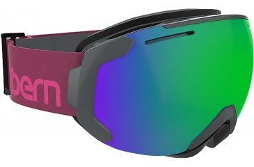 Image of Bern Juno Goggles - Women's-Fuchsia-Green/Blue Light Mirror