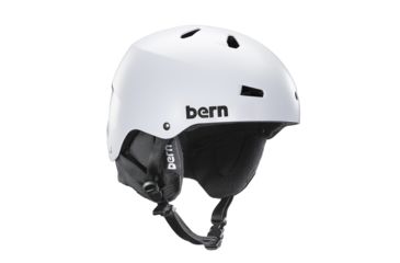 Image of Bern Macon Helmet-Satin White-S/M