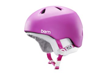 Image of Bern Nina Helmet - Girl's-Magenta-S/M